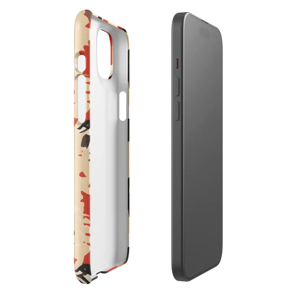 Wildlife Pattern: The Badger Tale | Phone Case |  15 Plus | Snap Case | Glossy