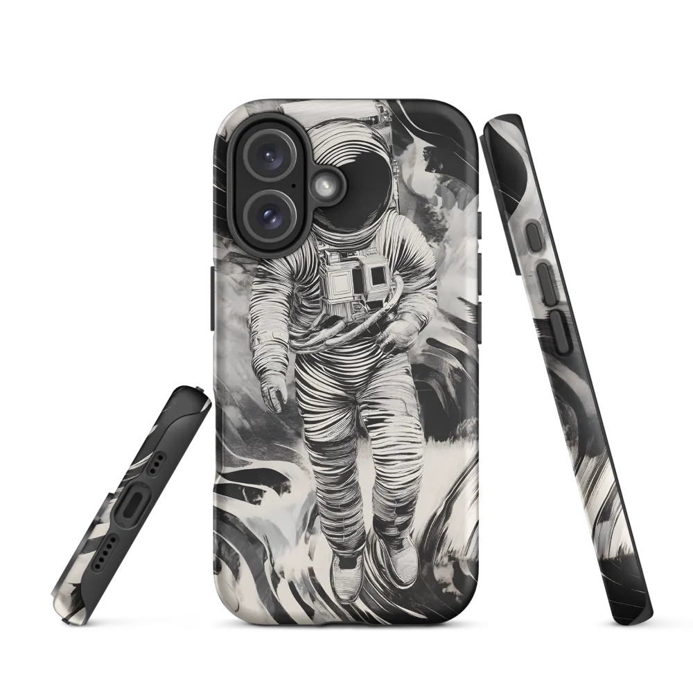 Ethereal Journey of the Astronaut | Phone Case |  16 | Tough Case | Matte