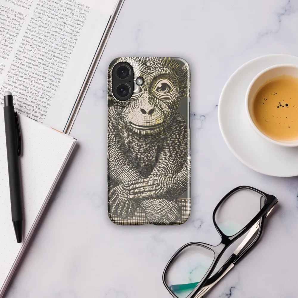 Intricate Primate Portrait