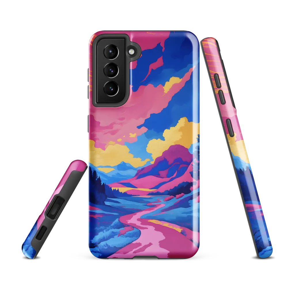 Dreamscape: The Serene River | Phone Case |  S21 FE | Tough Case | Glossy