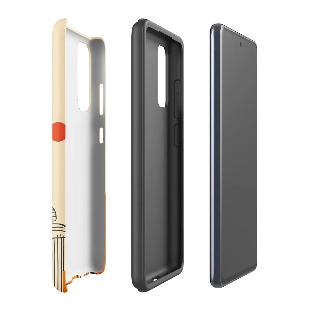Contemplation of the Stars | Phone Case |  S20 FE | Tough Case | Matte