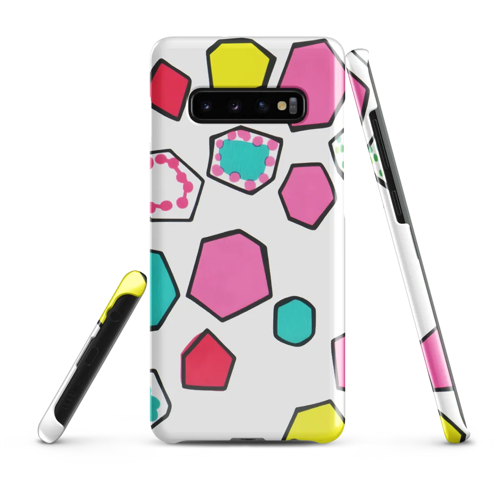 Playful Geometry | Phone Case |  S10 Plus | Snap Case | Glossy