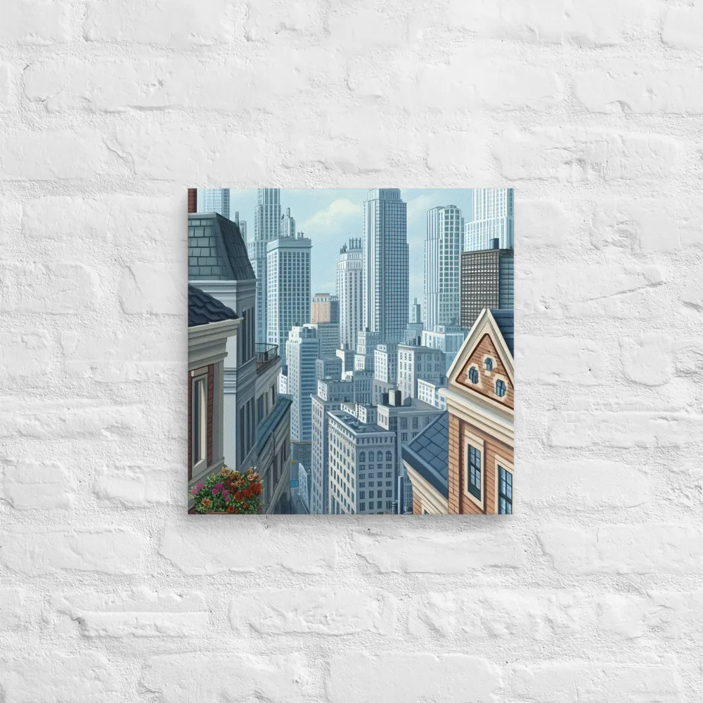 Urban Symphony | Canvas | 16″×16″