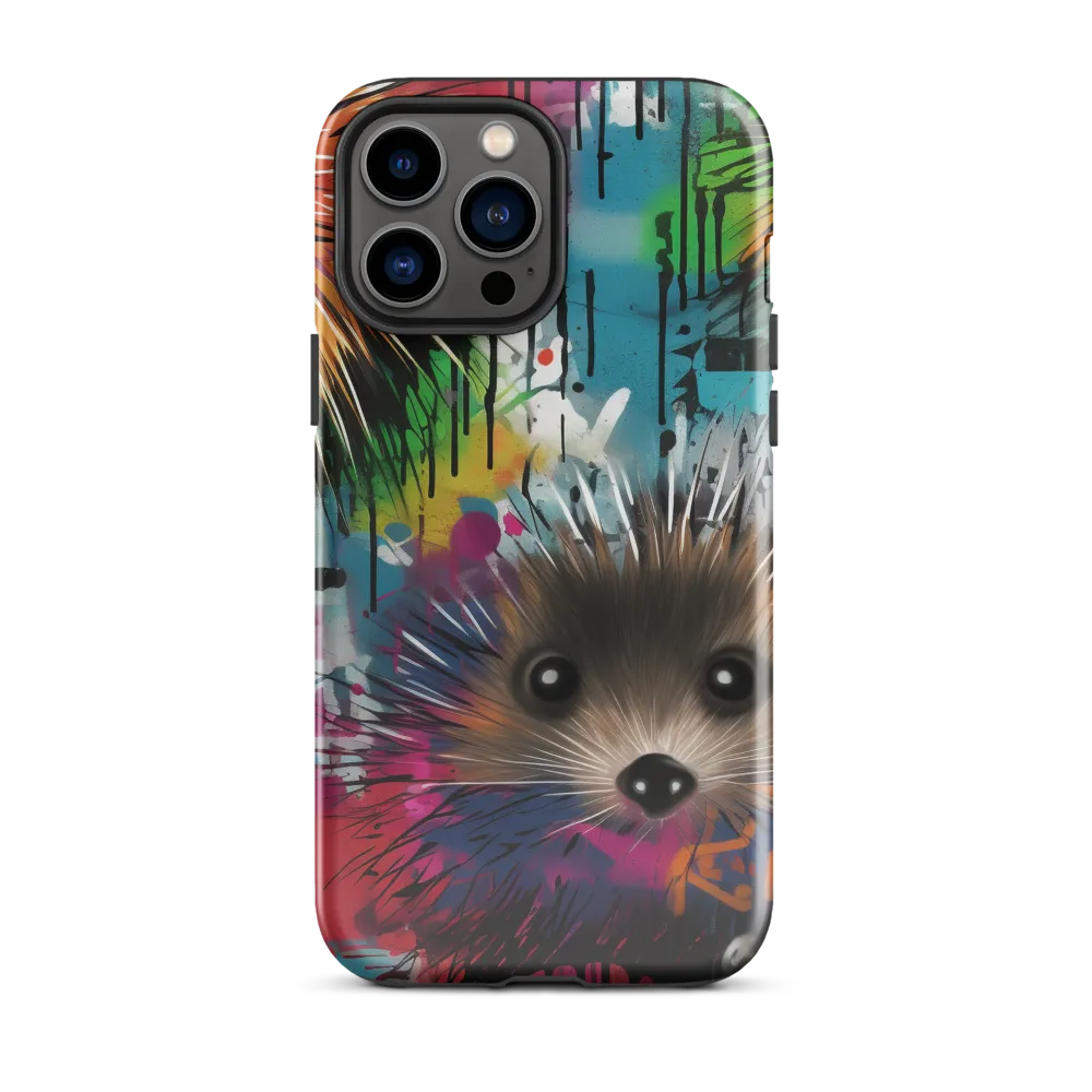 Whimsical Hedgehogs in a Kaleidoscopic Wonderland