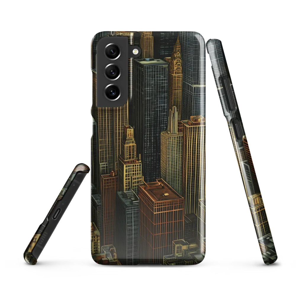 Urban Elegance: A Golden Cityscape