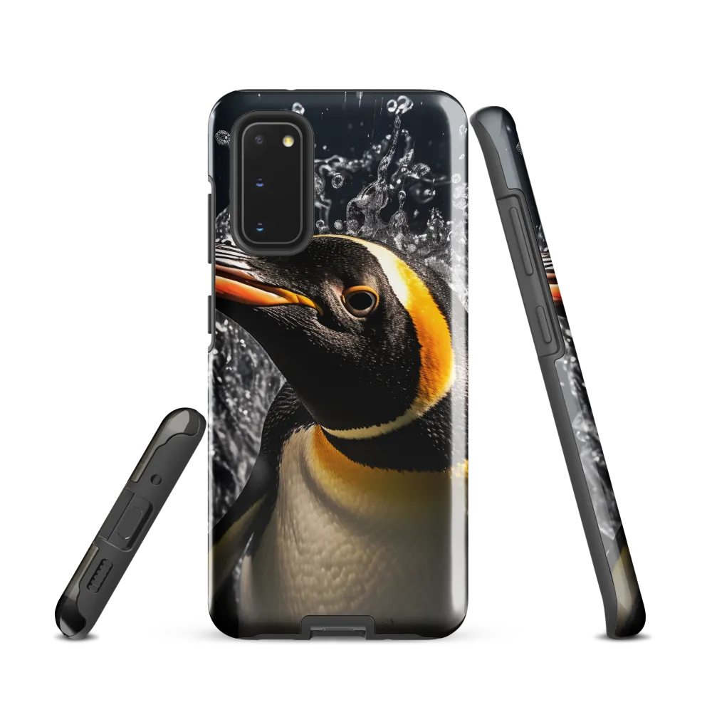 Emerging Majesty: The Penguin in Motion
