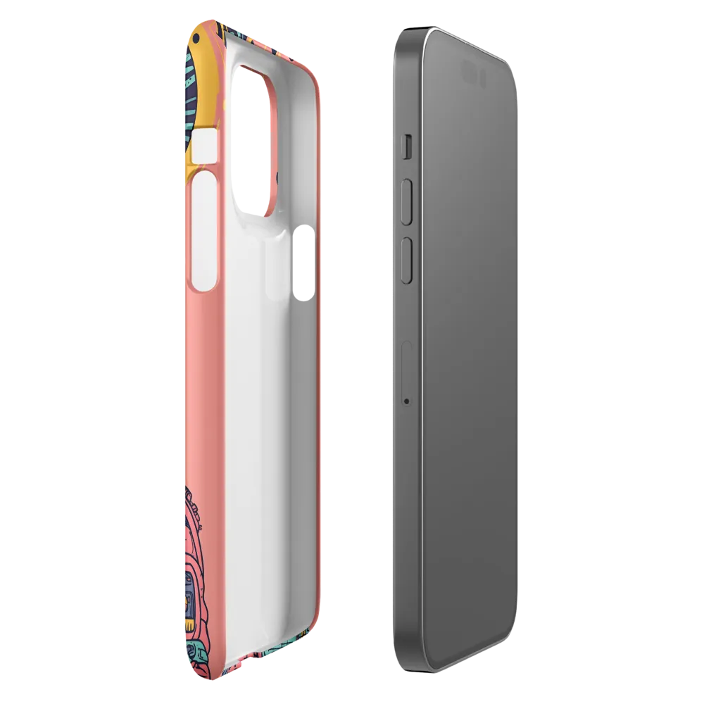 Exploration Beyond: A Digital Astronaut | Phone Case |  14 Pro Max | Snap Case | Matte