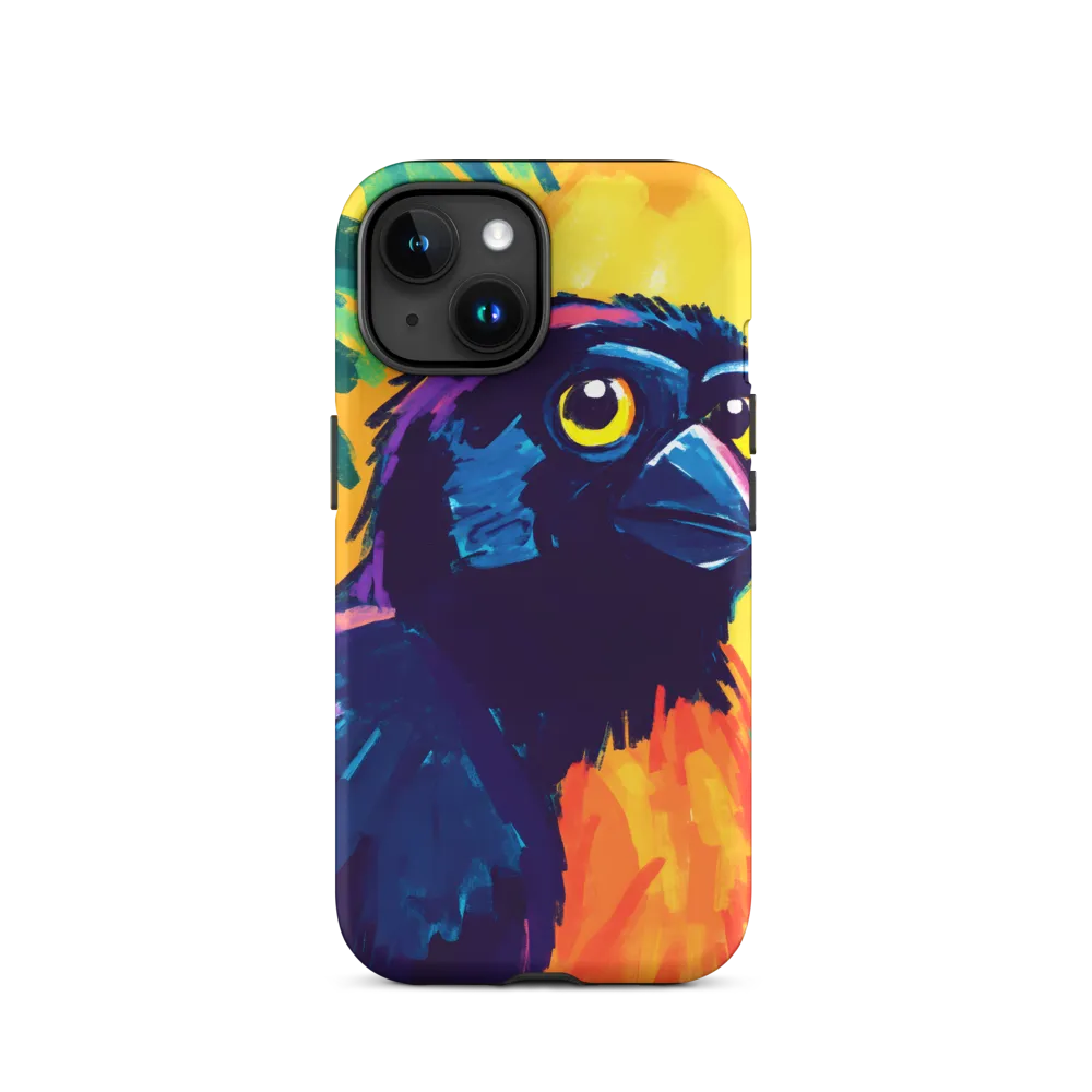Vivid Avian Encounter