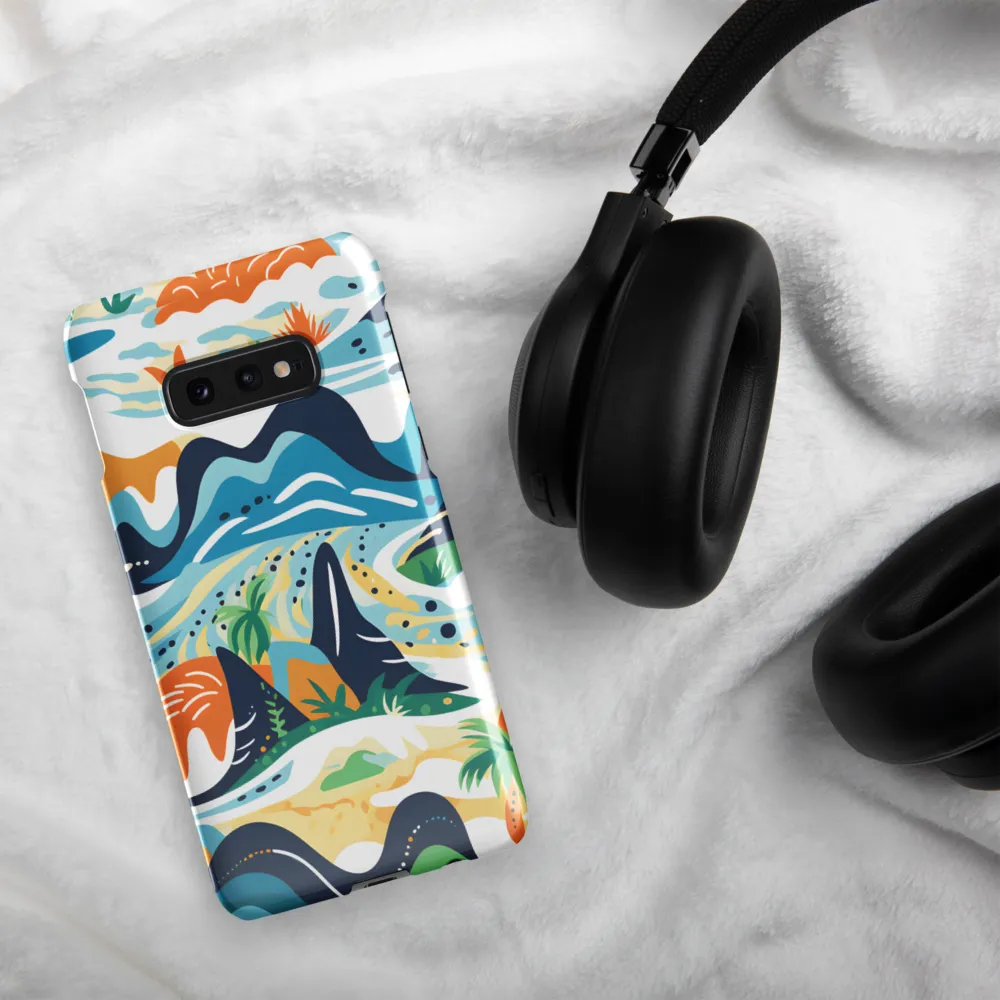 Abstract Tropical Landscape