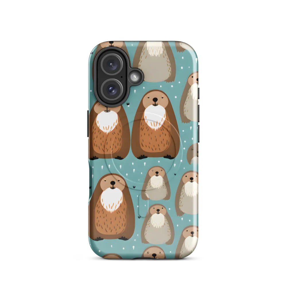 Whimsical Otter Pattern