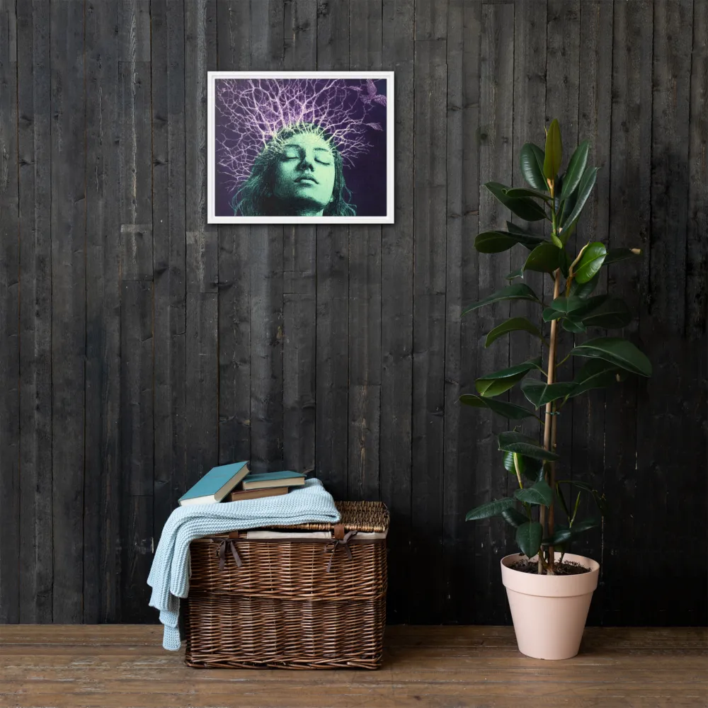 Whispers of Freedom | Canvas with White Frame | 16″×20″