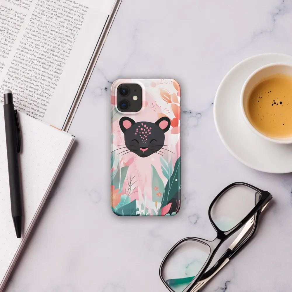 Whimsical Panther in Bloom