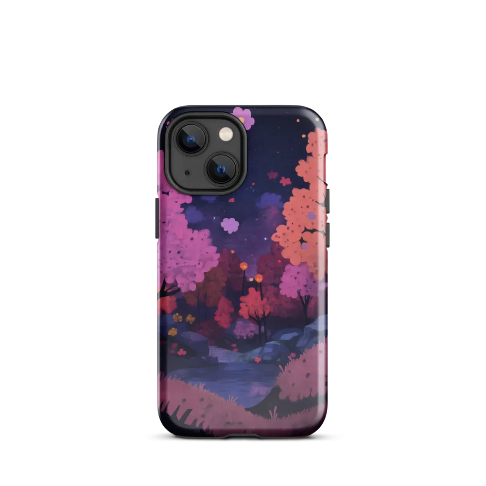 Whispers of Spring: A Serene Landscape | Phone Case |  13 mini | Tough Case | Glossy
