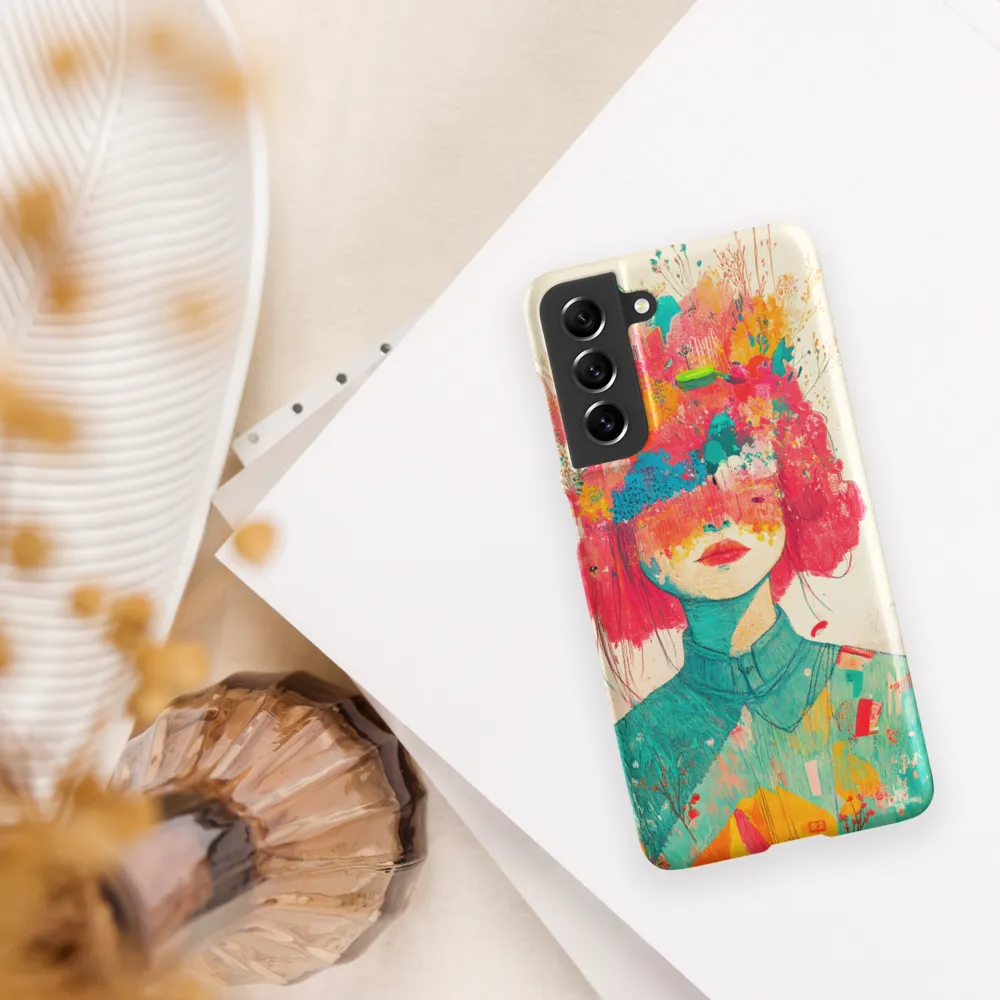 Whimsical Floral Portrait