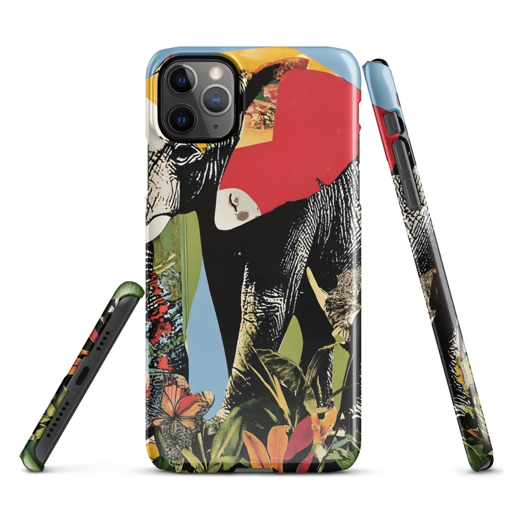 Harmony of Nature: The Elephant's Embrace | Phone Case |  11 Pro Max | Snap Case | Glossy