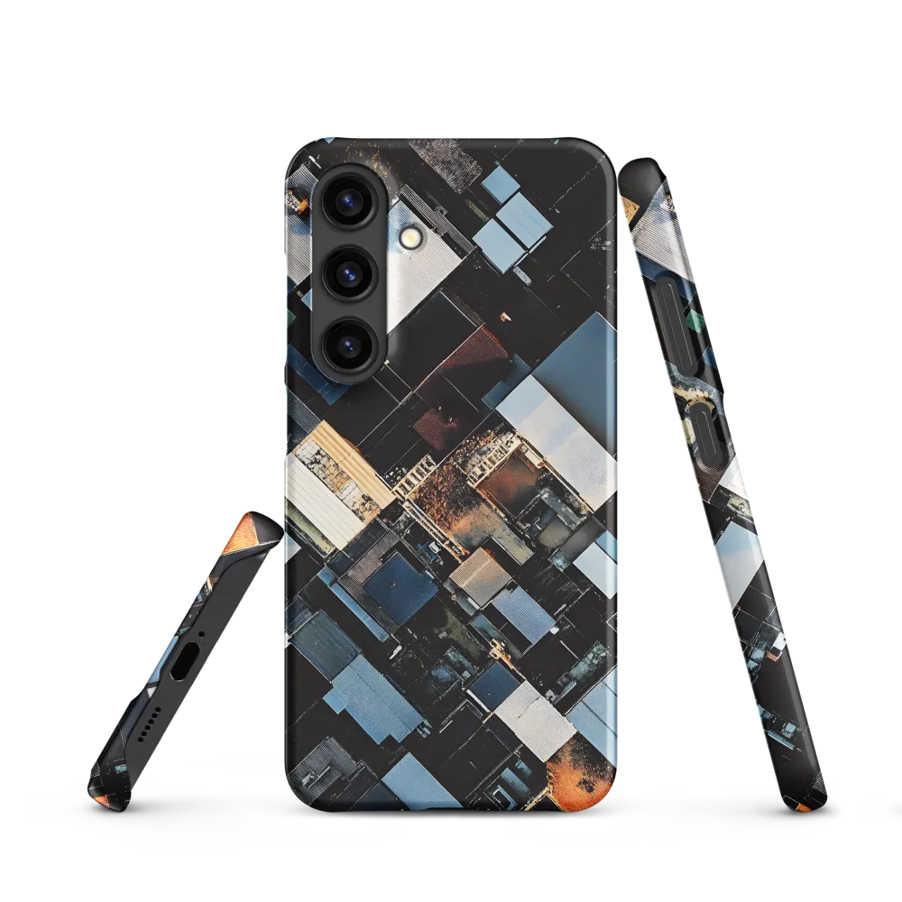 Urban Mosaic from Above