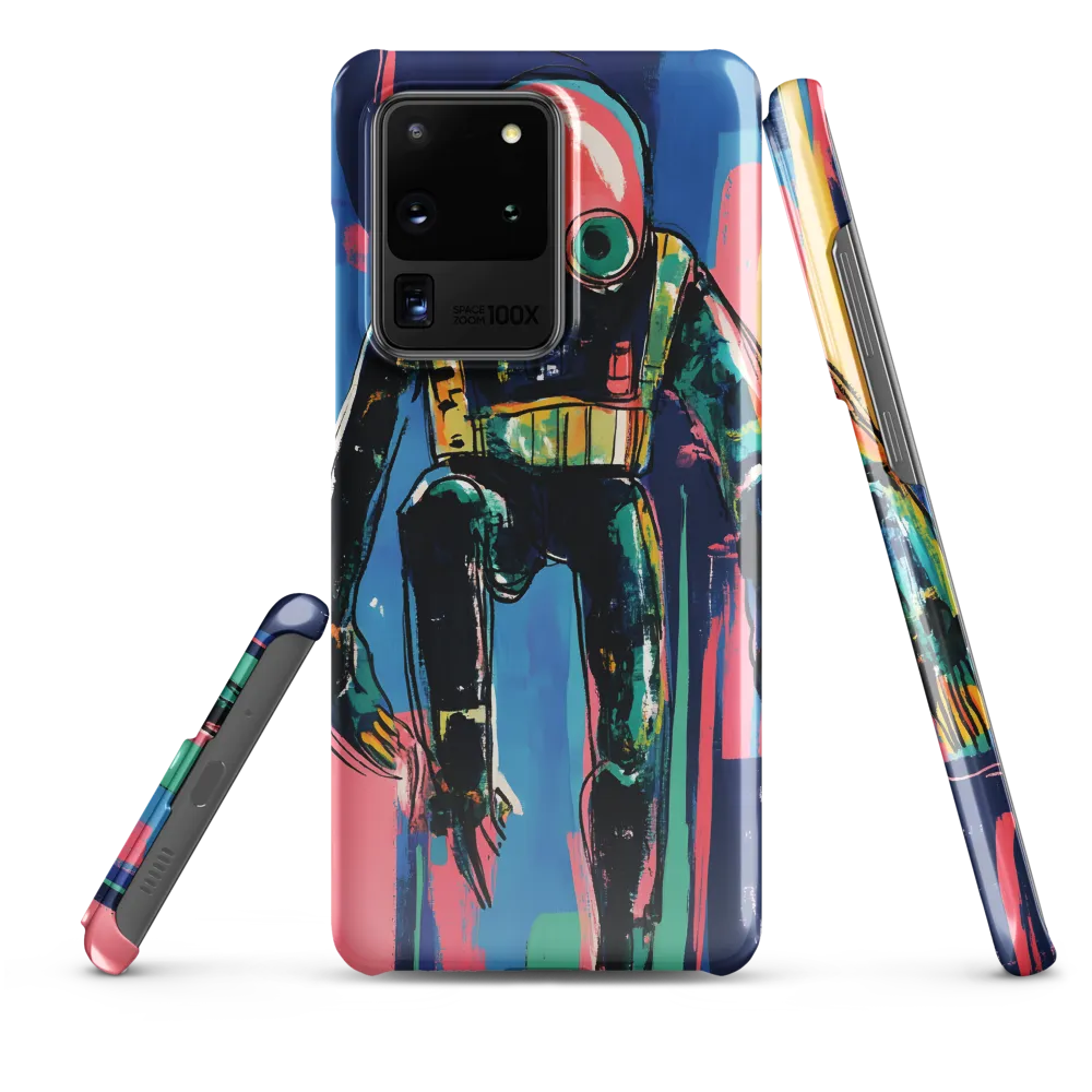 Diver in Vibrant Motion