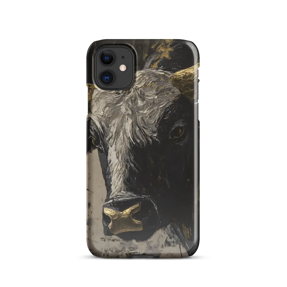 Majestic Bull: The Power in Black and Gold
