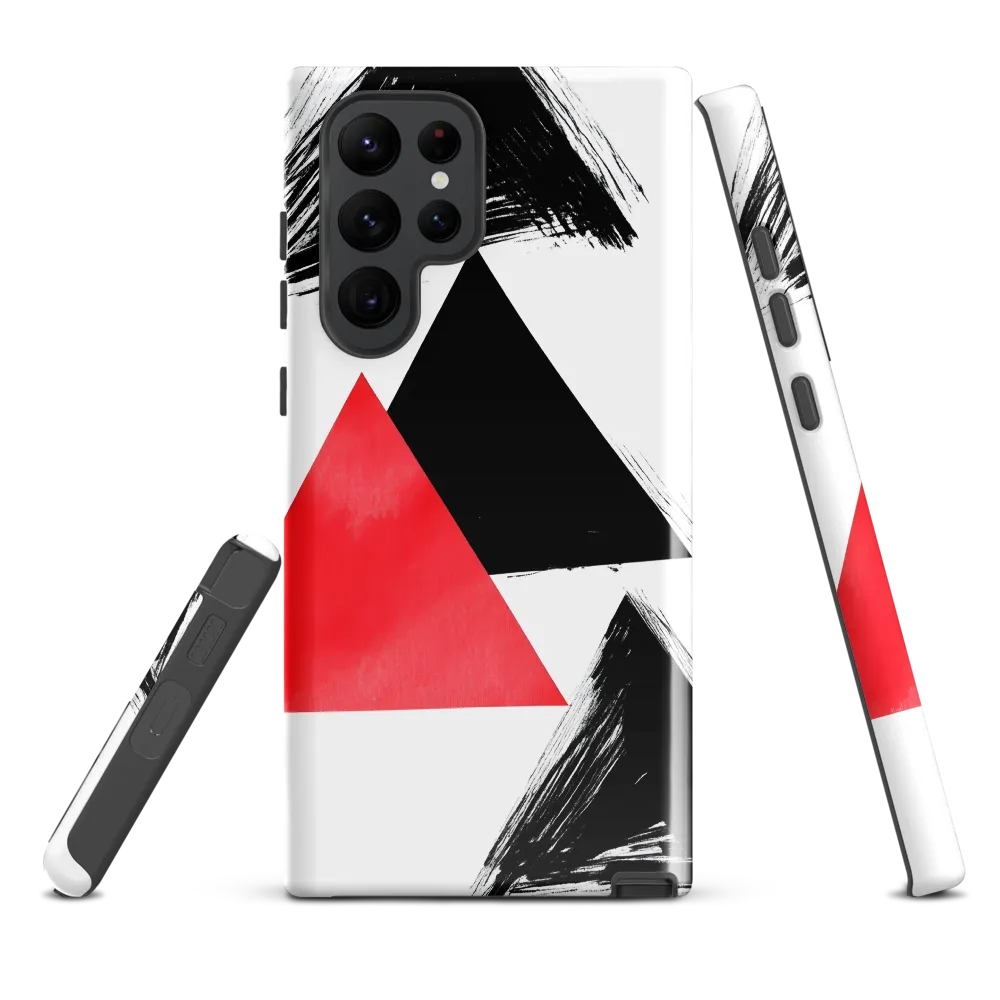 Triadic Study: Red and Black