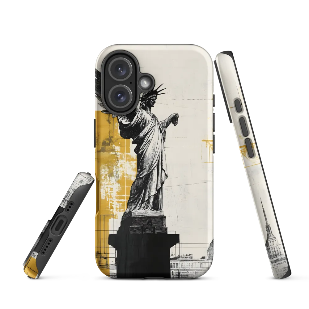 Guardian of Freedom: A Modern Interpretation | Phone Case |  16 | Tough Case | Matte