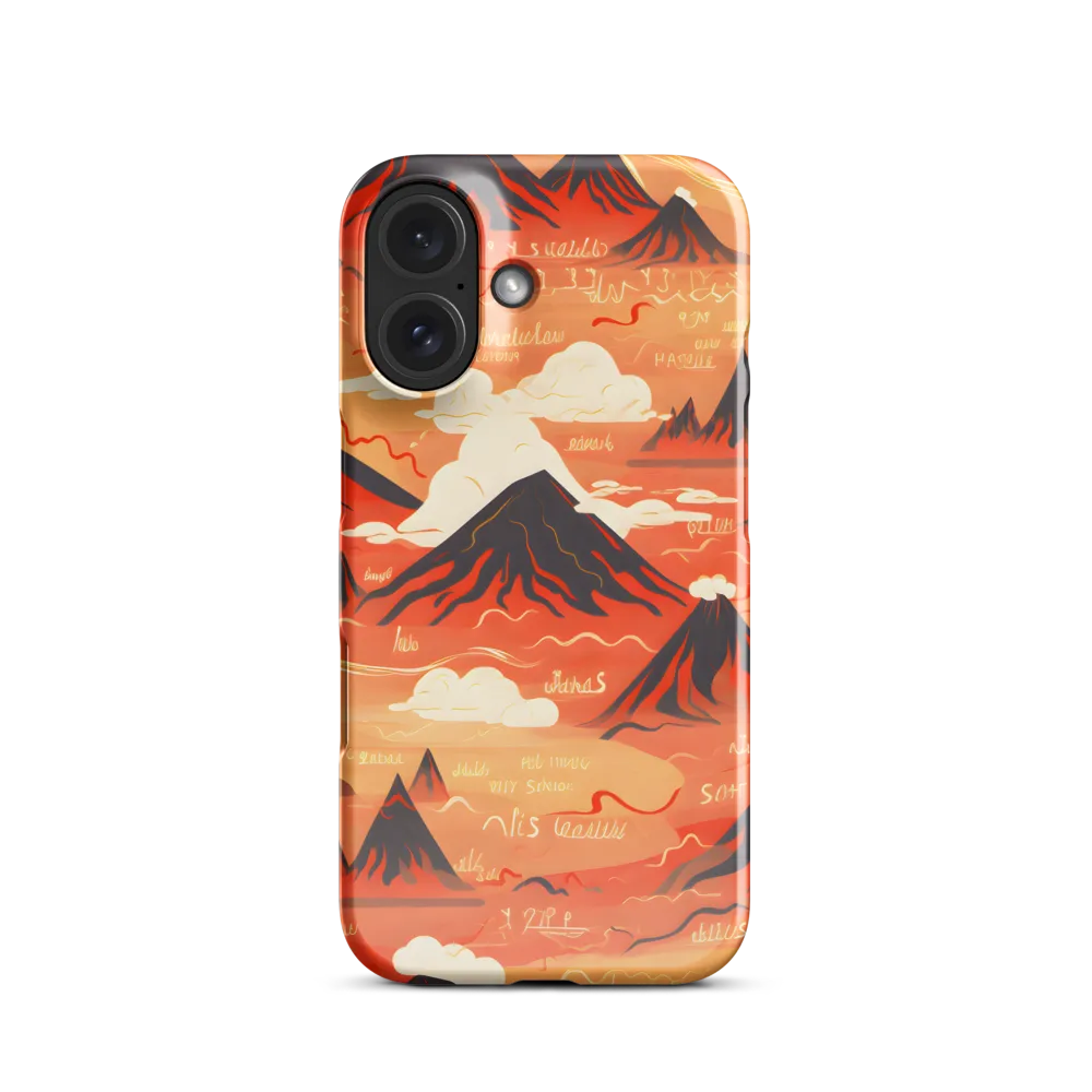 Whispers of the Volcano | Phone Case |  16 | Snap Case | Glossy