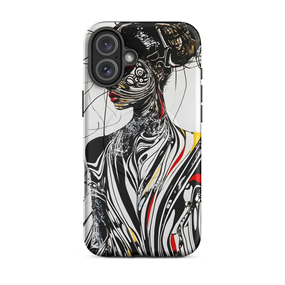 Whispers of the Abstract | Phone Case |  16 Plus | MagSafe® Tough Case | Matte