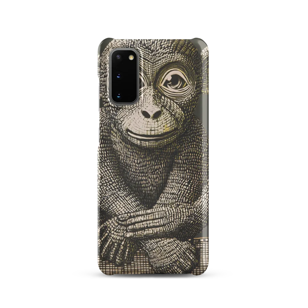 Intricate Primate Portrait