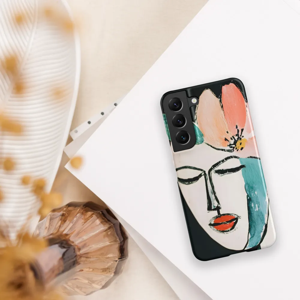 Elegance in Bloom | Phone Case |  S22 | Snap Case | Matte