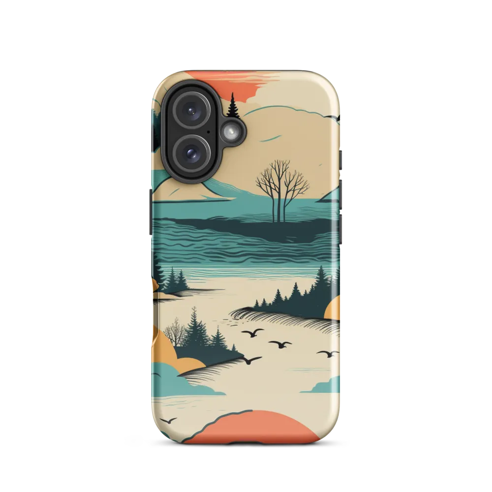 Tranquil Horizons | Phone Case |  16 | Tough Case | Glossy