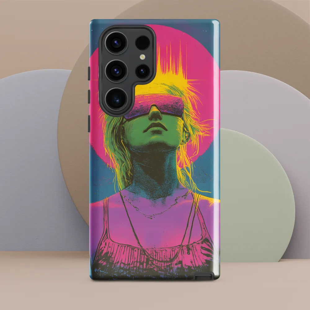 Neon Dreams: Portrait of a Modern Muse