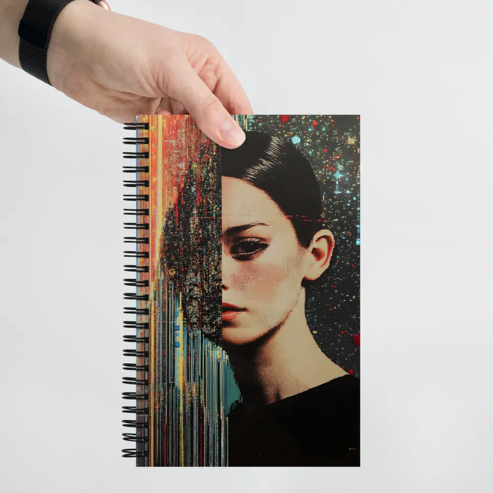 Fragmented Reality | Spiral Notebook