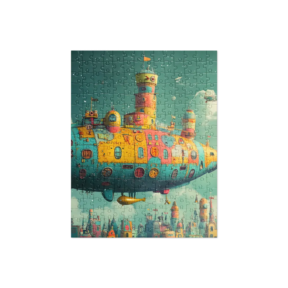 Submerged Dreams: A Whimsical Voyage | Jigsaw Puzzle | 252 pieces