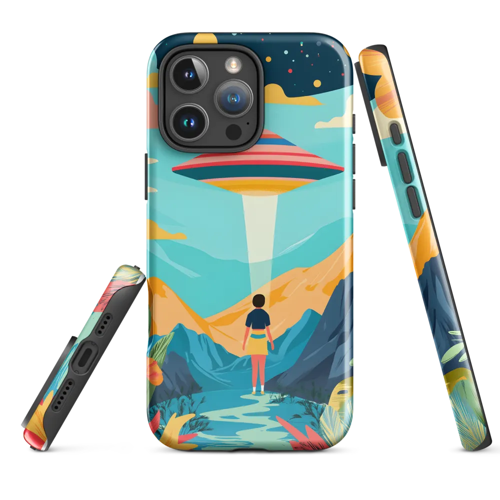 Celestial Encounter | Phone Case |  16 Pro Max | Tough Case | Glossy