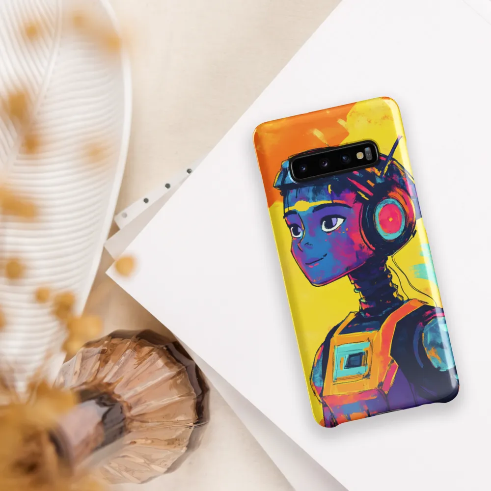 Playful Cyborg Symphony | Phone Case |  S10 Plus | Snap Case | Glossy