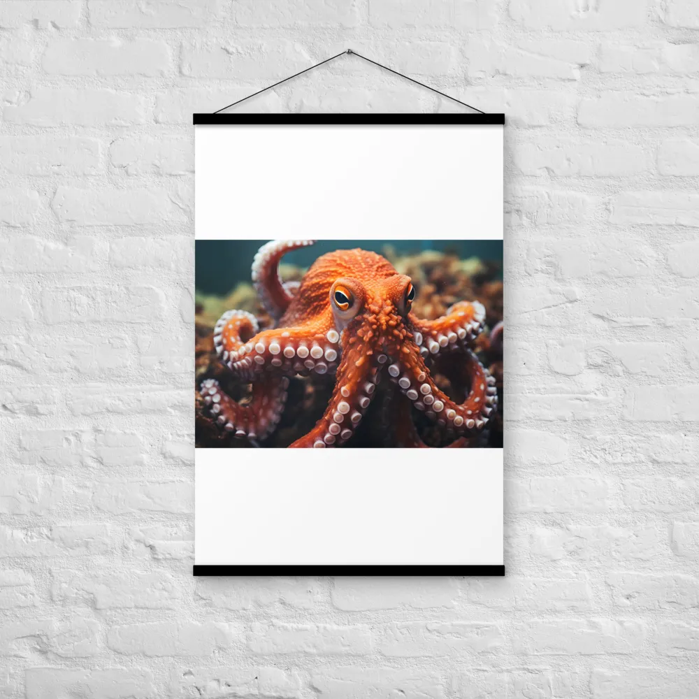 Curious Depths | Poster With Black Wood Hanger | 24″×36″