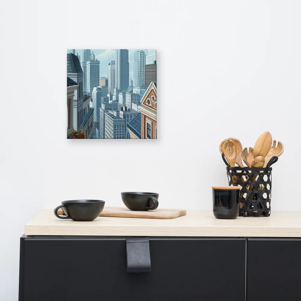 Urban Symphony | Canvas | 12″×12″