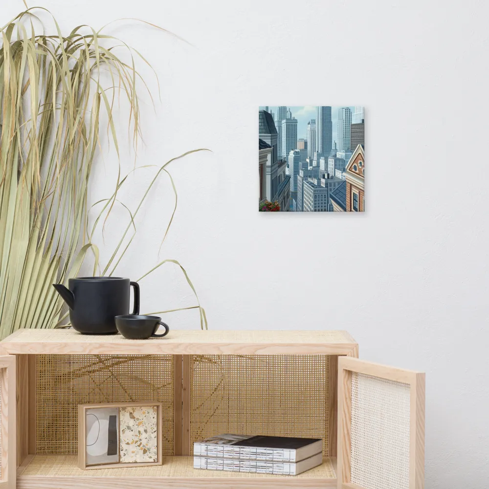 Urban Symphony | Canvas | 12″×12″