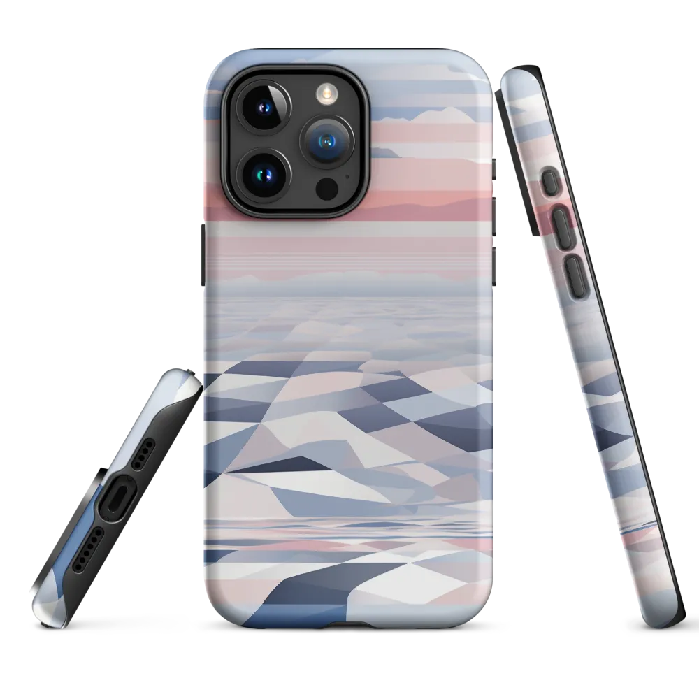 Serenity in Abstraction | Phone Case |  15 Pro Max | Tough Case | Matte