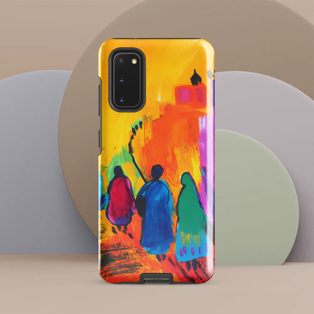 Journey Through Color | Phone Case |  S20 | Tough Case | Glossy