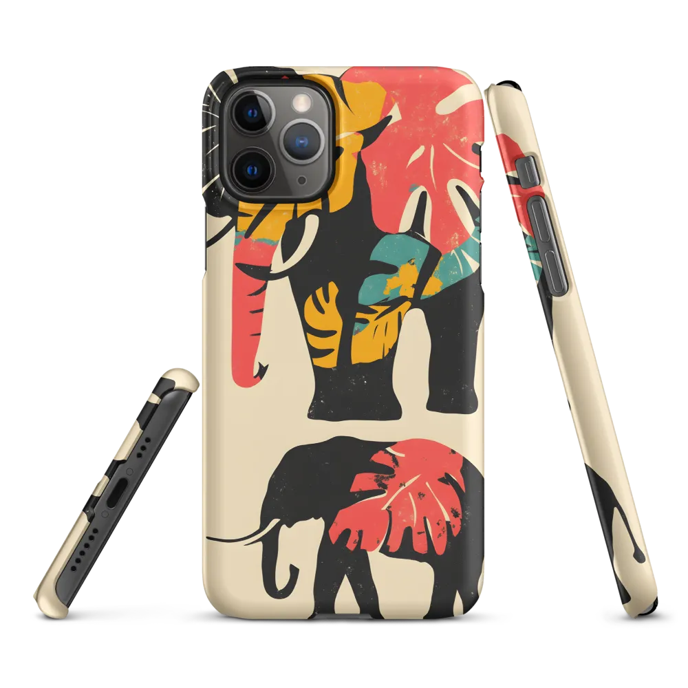 Tropical Elegance: The Elephant's Dance