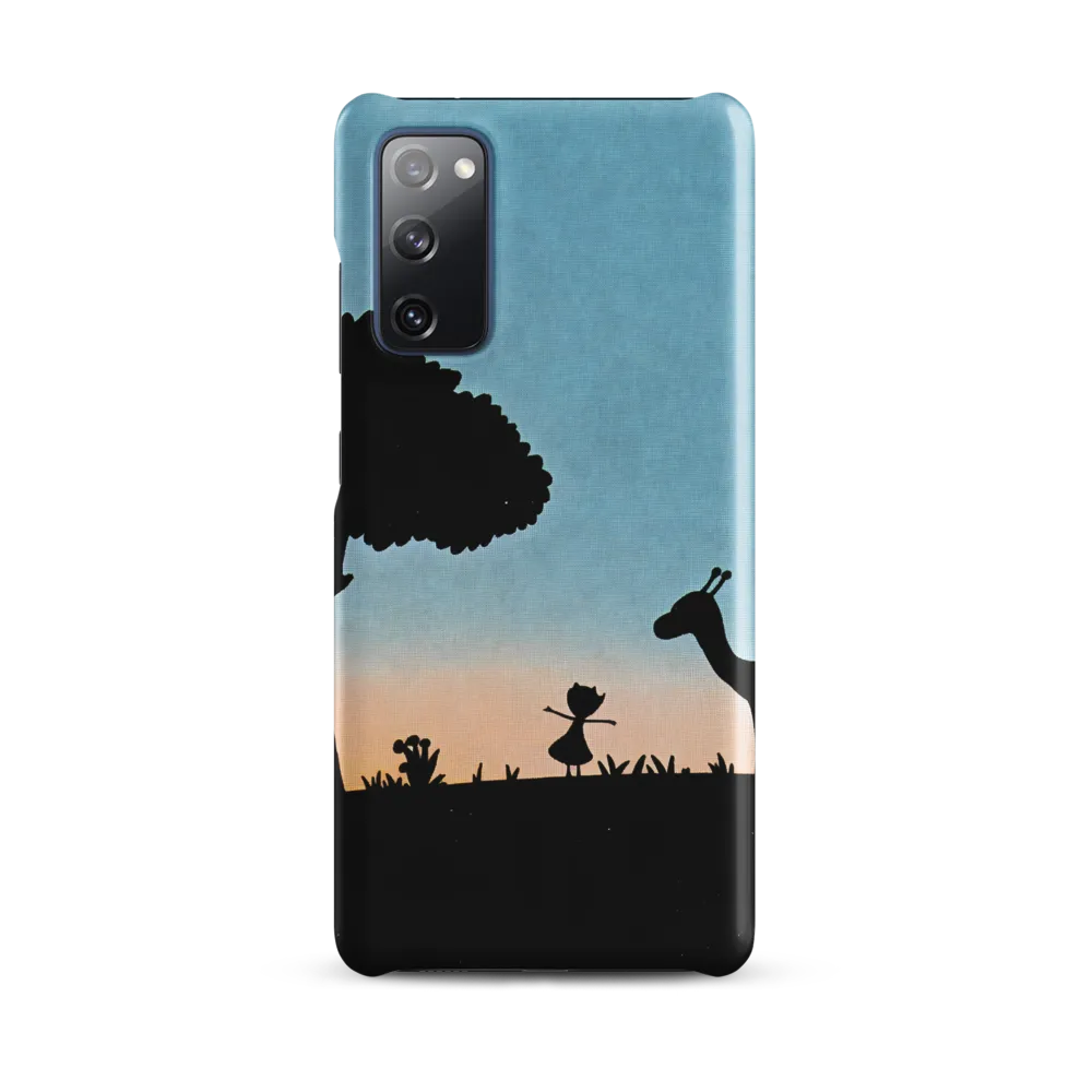 Curiosity in the Silhouette | Phone Case |  S20 FE | Snap Case | Matte