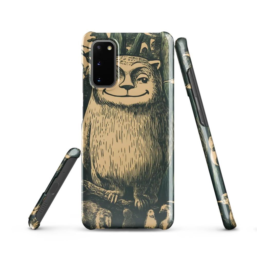 Forest Guardian: A Whimsical Encounter | Phone Case |  S20 | Snap Case | Glossy