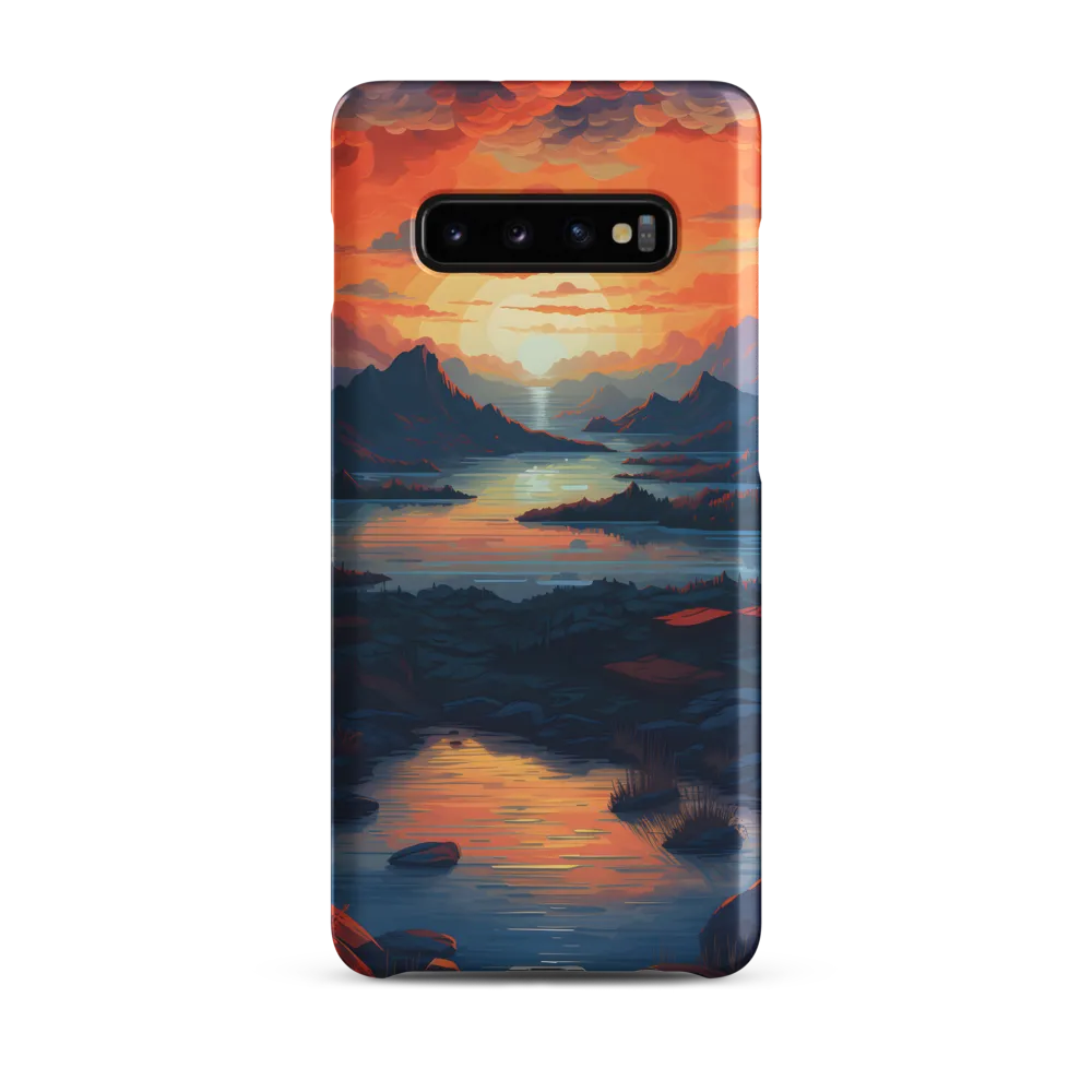 Ethereal Evening: A Digital Dusk