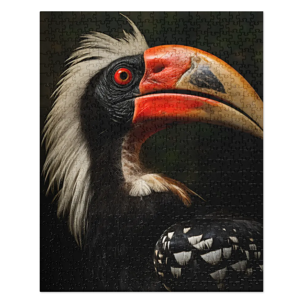 Majesty of the Hornbill | Jigsaw Puzzle | 520 pieces