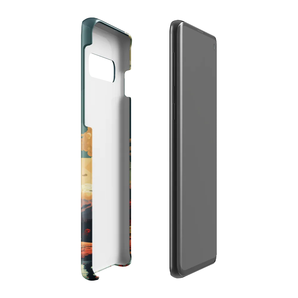 Tranquil Reflections | Phone Case |  S10 Plus | Snap Case | Glossy