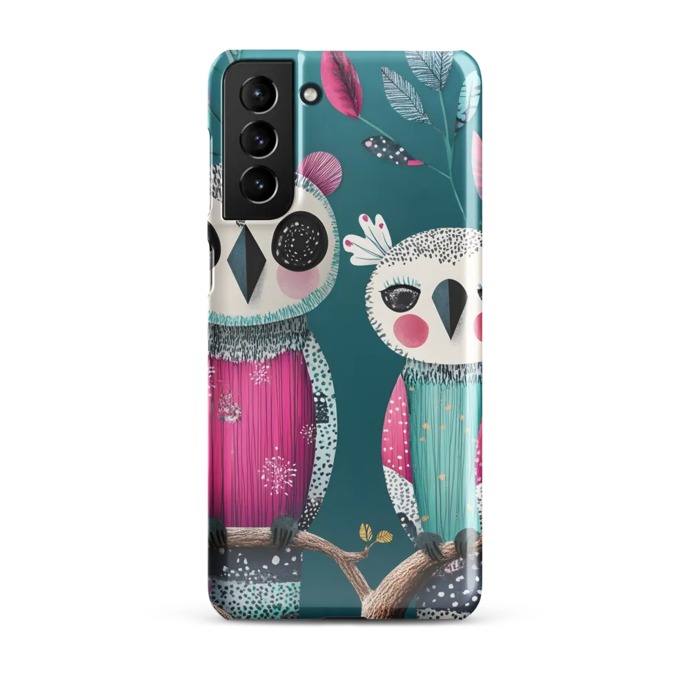 Whimsical Duo: A Celebration of Nature and Color