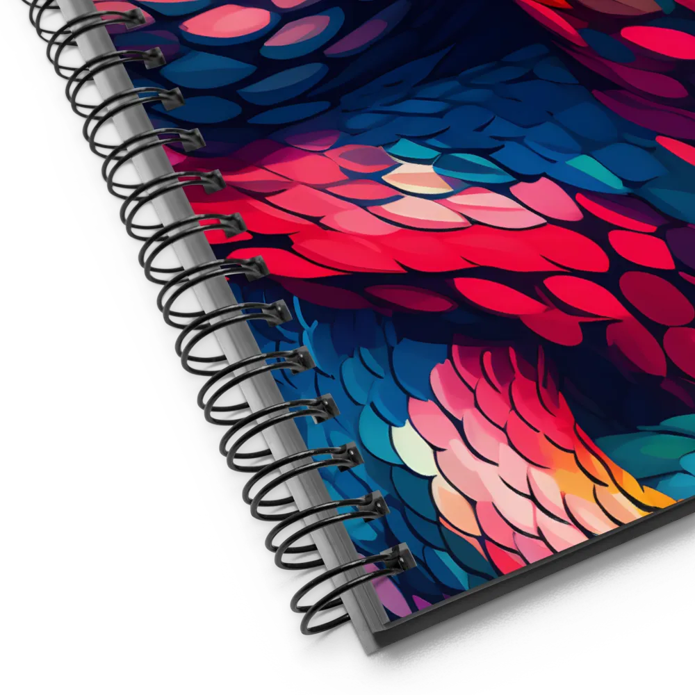 Serpentine Harmony | Spiral Notebook