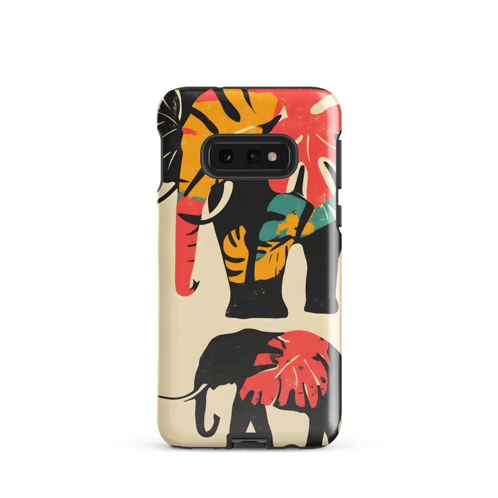Tropical Elegance: The Elephant's Dance