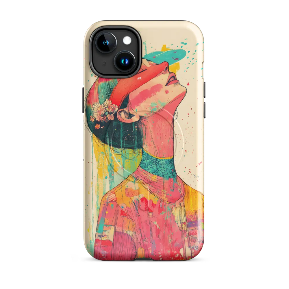 Veil of Serenity | Phone Case |  15 Plus | MagSafe® Tough Case | Glossy