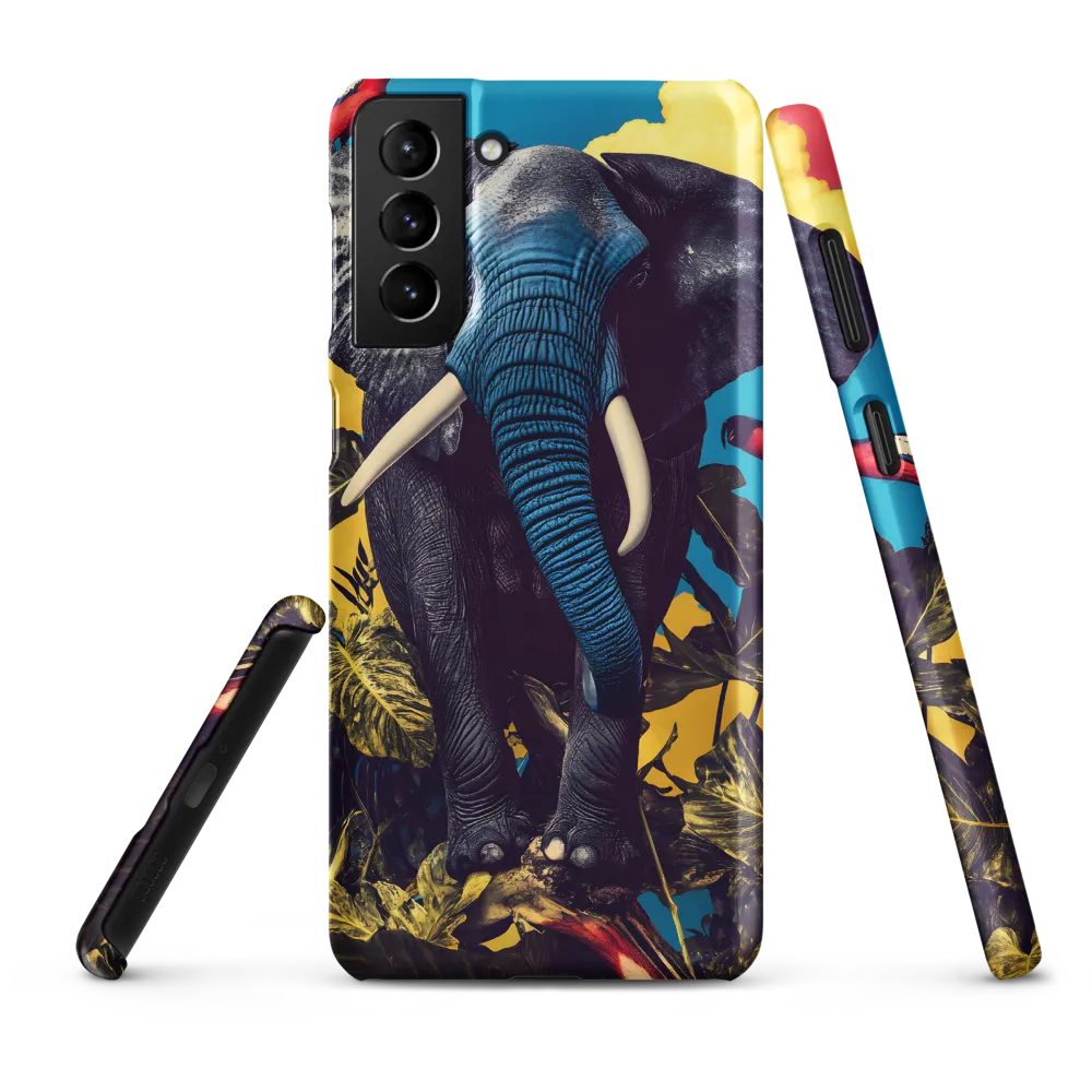 Elephant Dreams in Vibrant Colors | Phone Case |  S21 Plus | Snap Case | Matte
